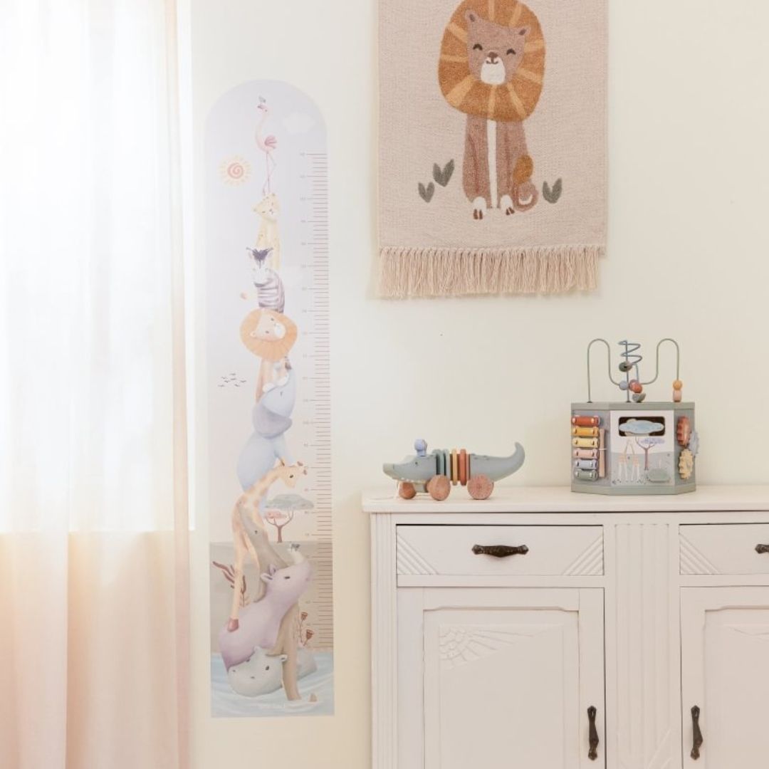 Little Dutch® Growth Chart Wall Sticker Safari