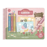 Little Dutch® Magico libro da colorare Rosa & Friends