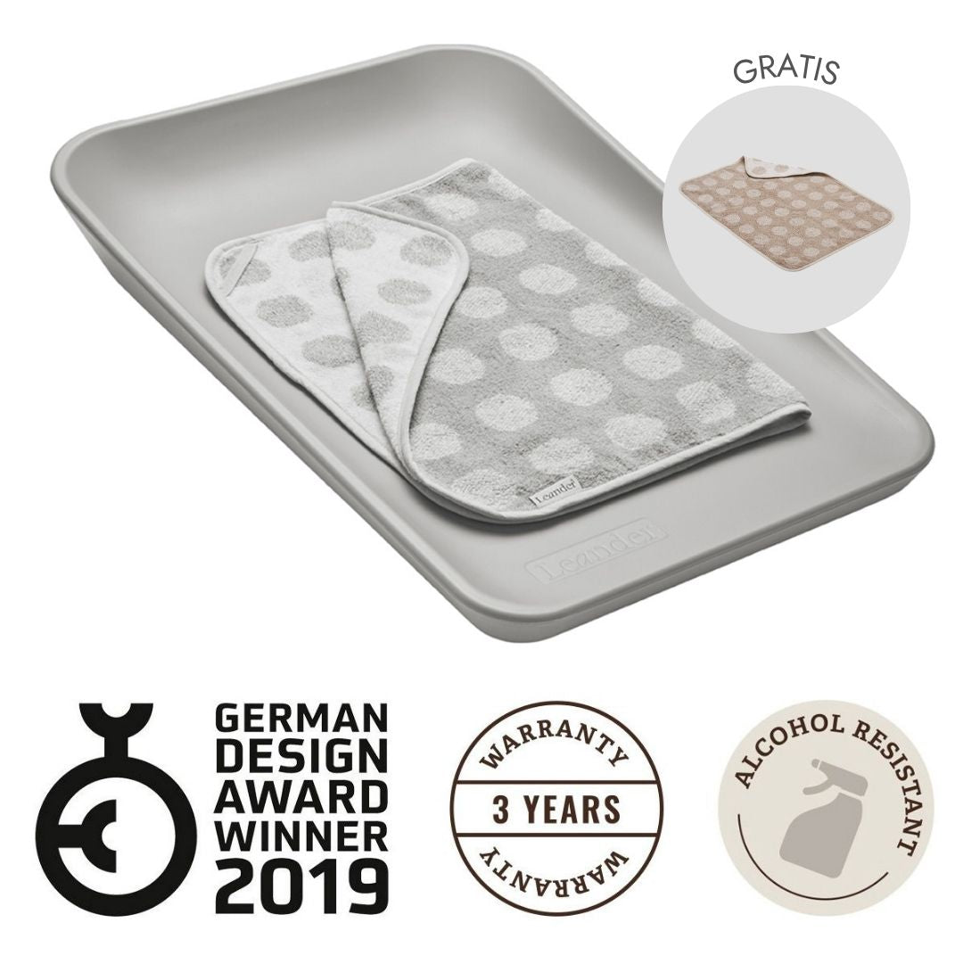 Leander® Previjalna podloga Matty™ Pearl Grey Leander