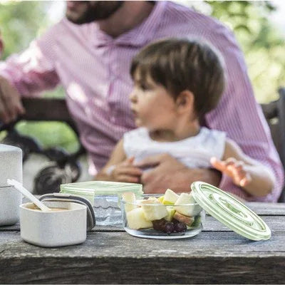 Miniland® Set 4 steklenih posodic Chip 160ml Miniland