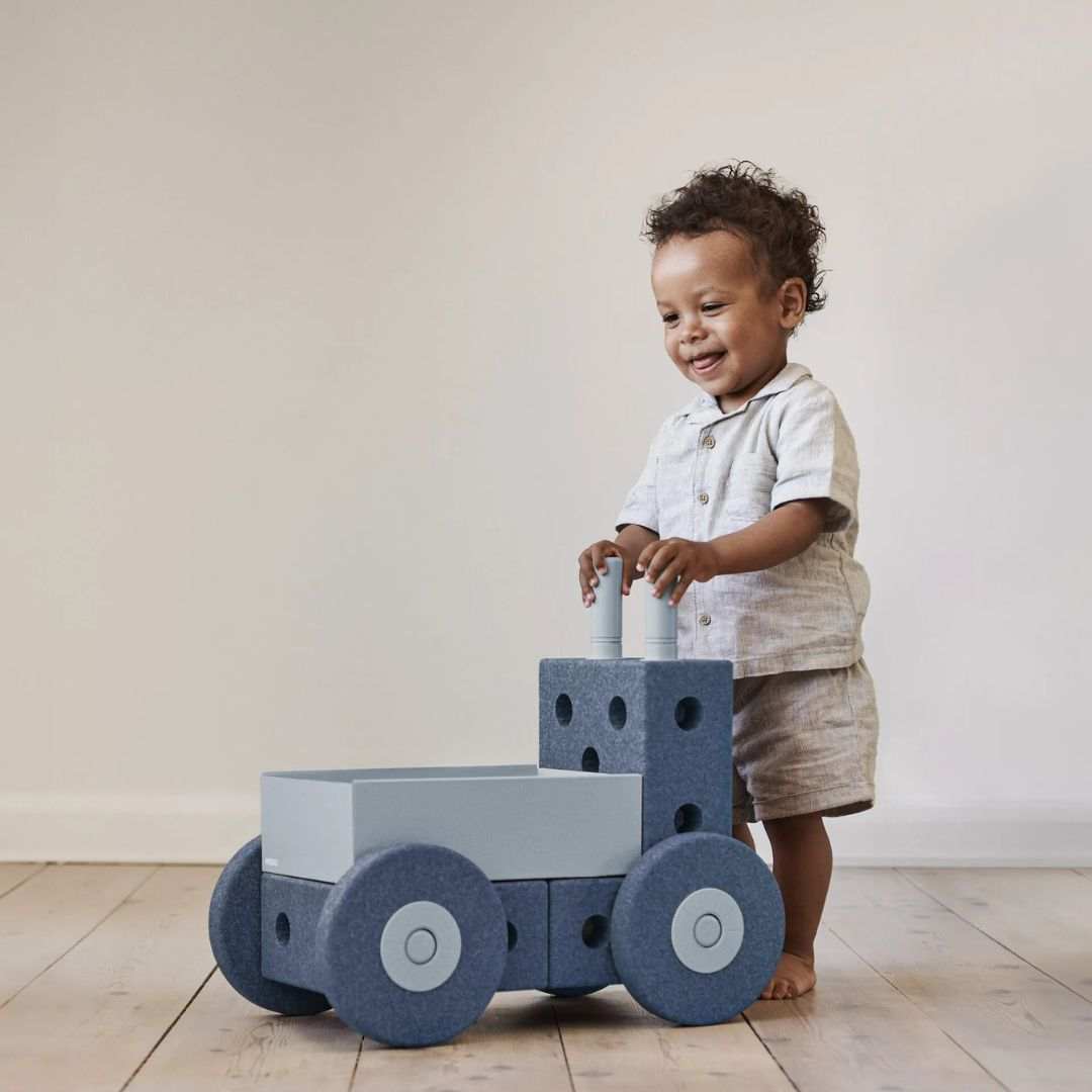 Modu® 3v1 Baby Walker Deep Blue / Sky Blue Modu