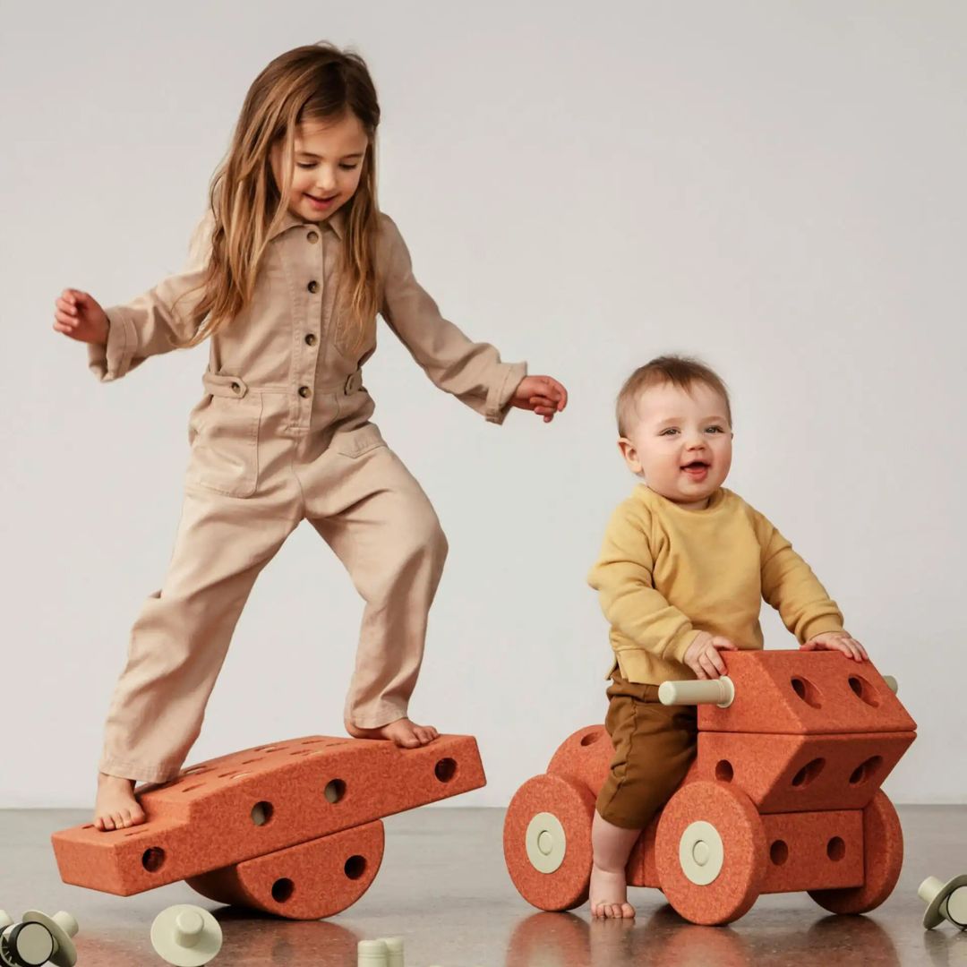 Modu® Dreamer set - Burnt Orange/Dusty Green
