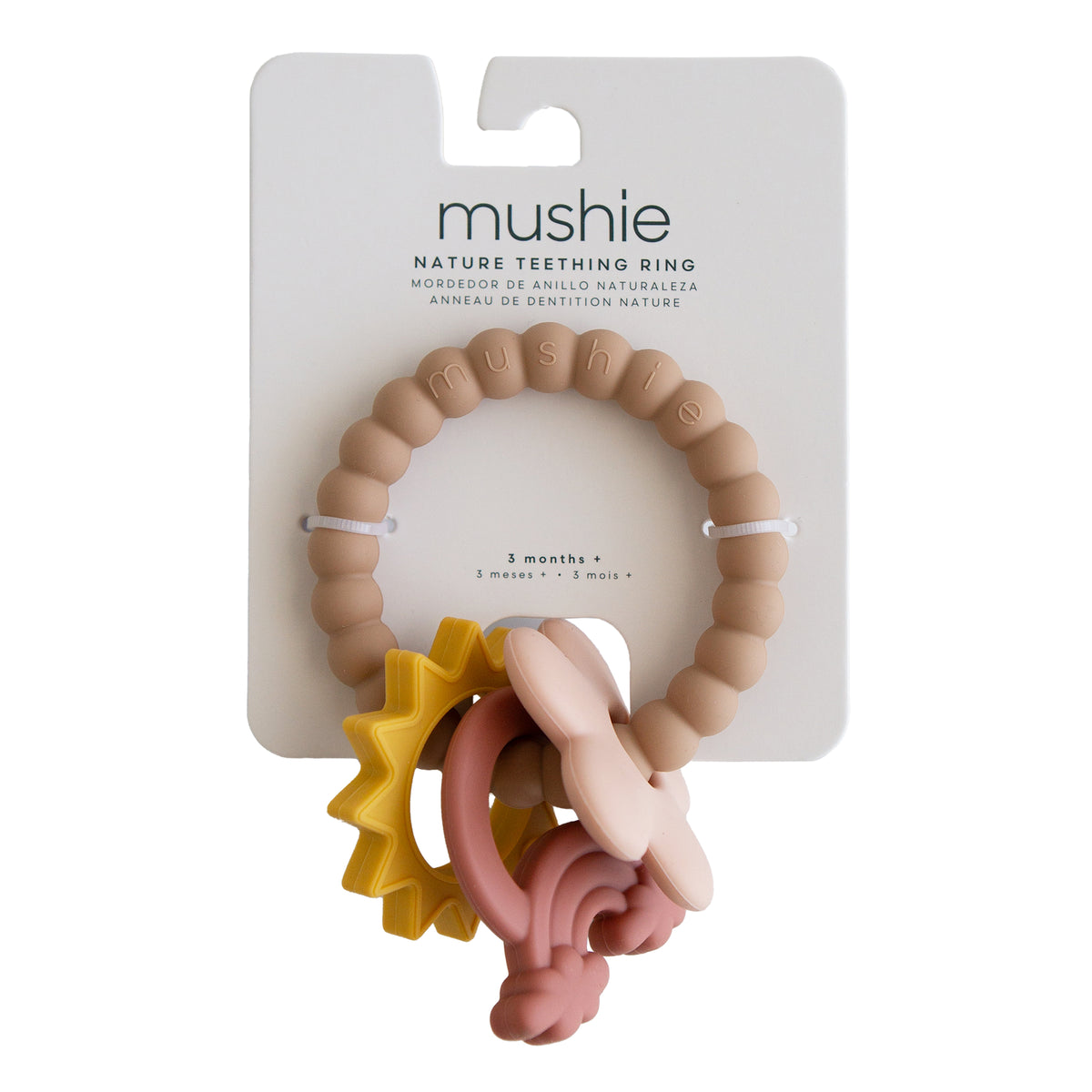 Mushie® Teether Ring Nature