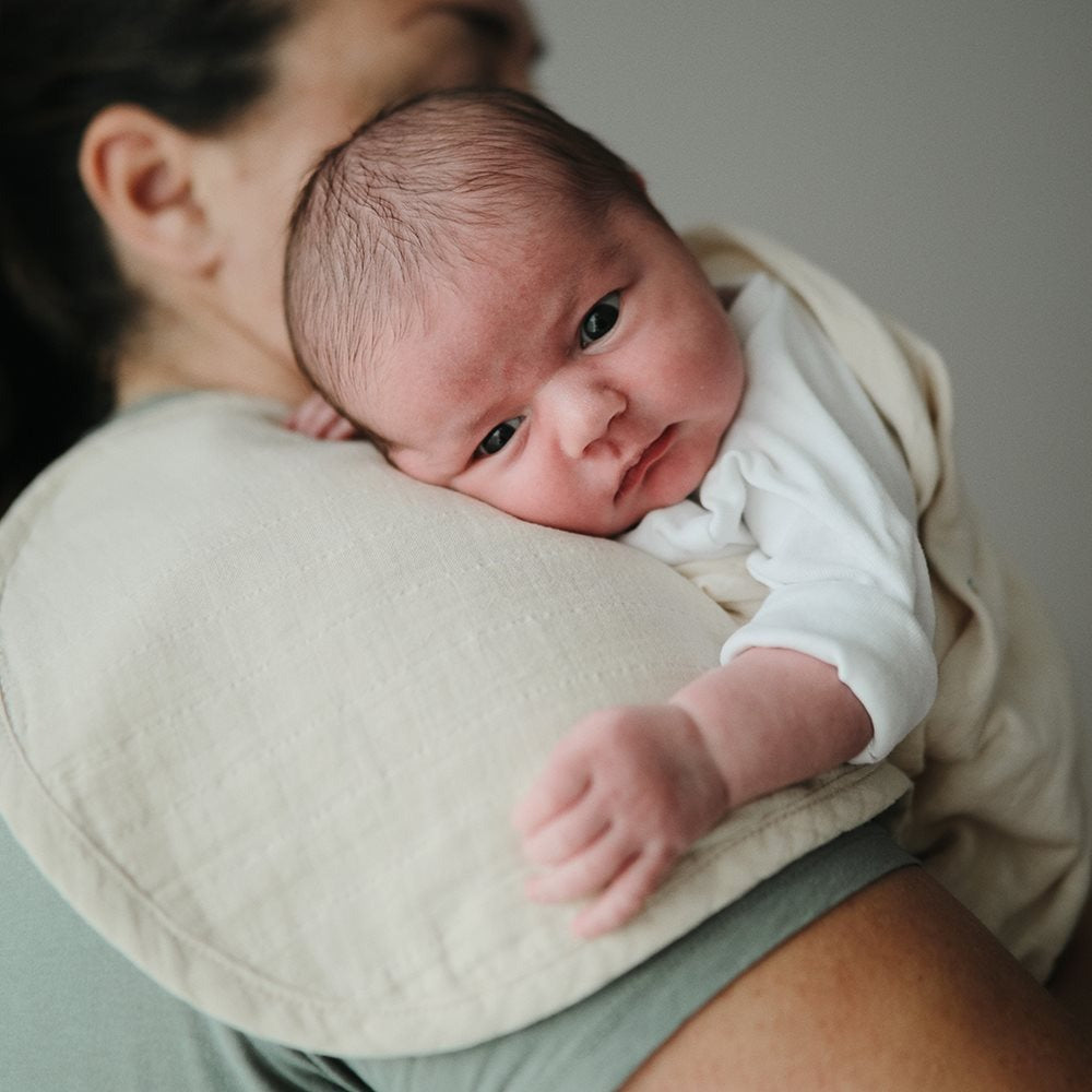 Mushie® Komplet 2 tetra pleničk Fall Yellow/Fog Mushie