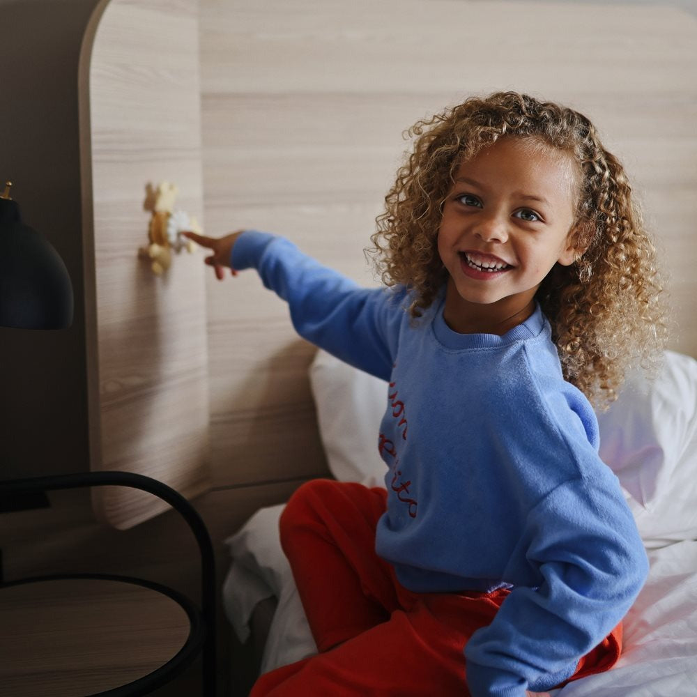 Mushie® Silikonska igrača Spinner Toy Bee Mushie