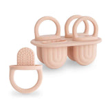 Mushie® Silikonski modelček za sladoled Blush