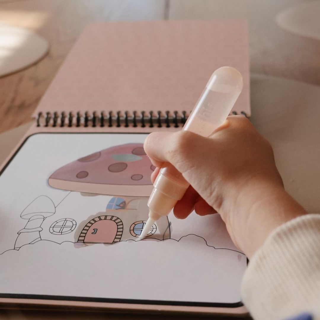 Mushie® Vodna pobarvanka Fairies Mushie