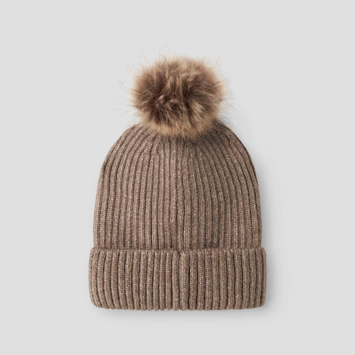 name it® Knit hat mini Walnut – slika 3