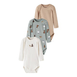 Name it® Bodić Green Milieu 3 kom