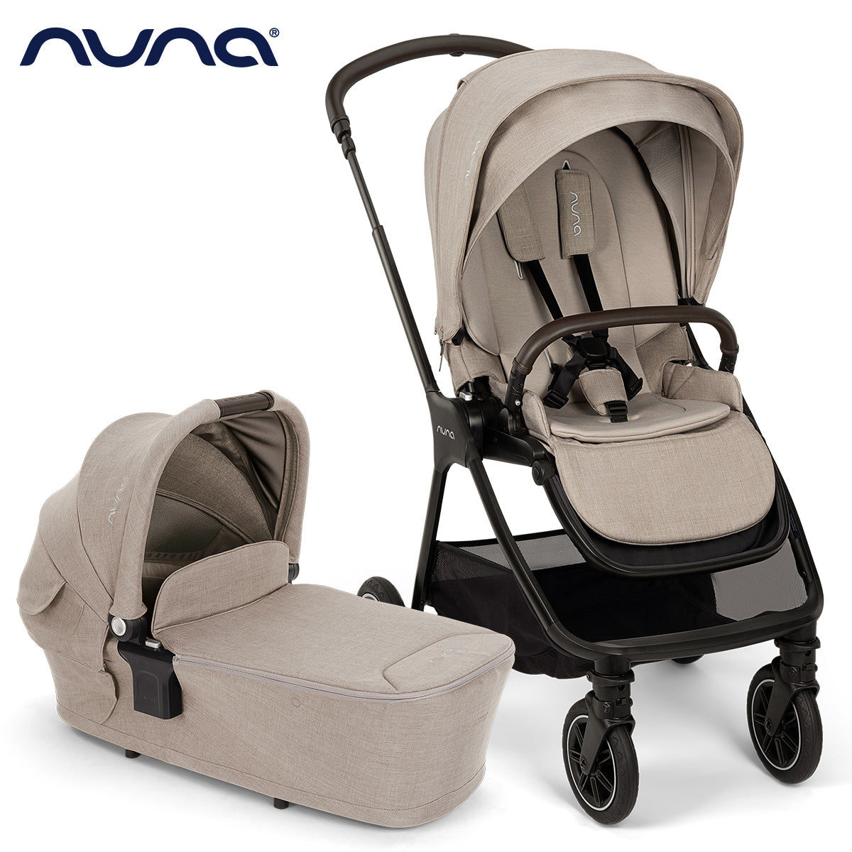 Nuna® Otroški voziček 2v1 Triv™ Next + Lytl™ Chateau