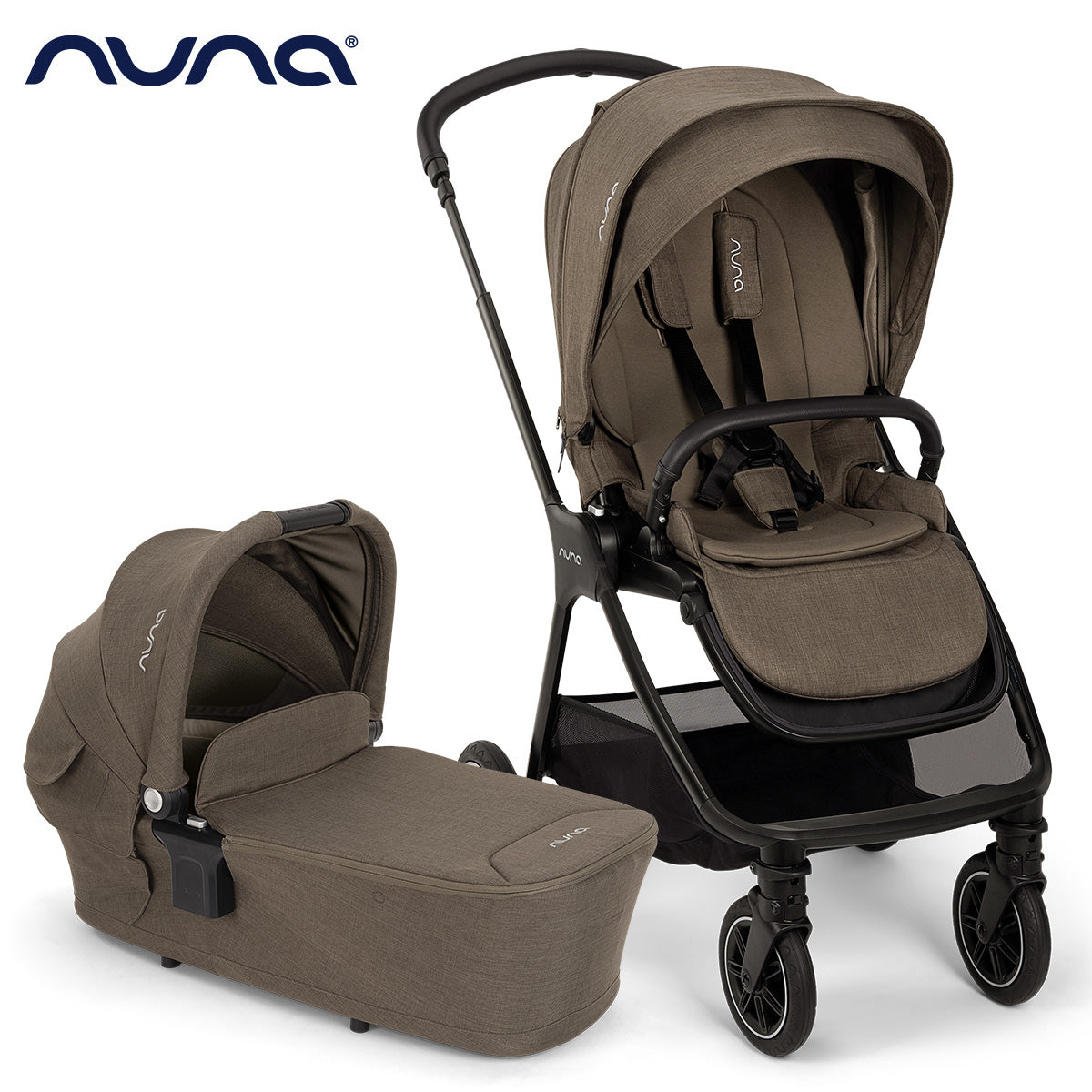 Nuna® Otroški voziček 2v1 Triv™ Next + Lytl™ Pistachio