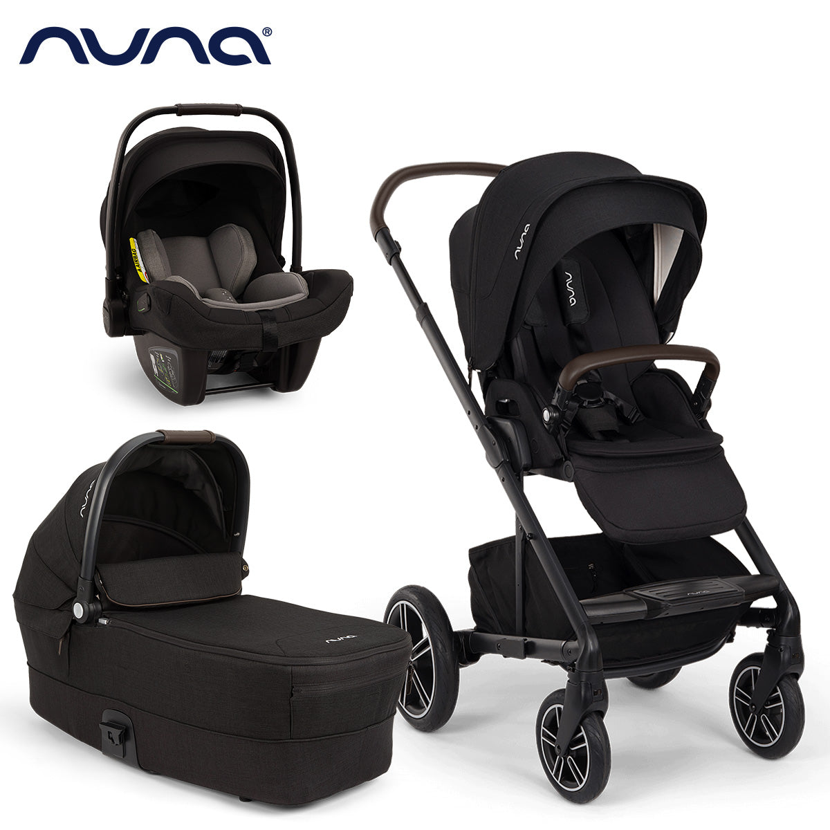 Nuna® Stroller 3in1 Mixx™ Next + Pipa™ Next Caviar