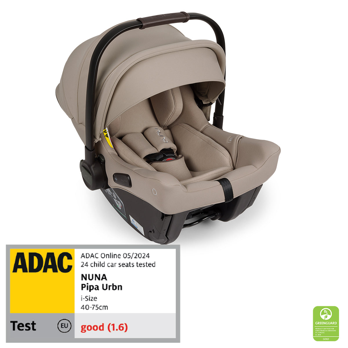 Nuna® Otroški voziček 3v1 Mixx™ Next + Pipa™ Urbn Chateau Nuna