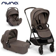 Nuna® Otroški voziček 3v1 Triv™ Next + Lytl™ + Arra™ Flex Chestnut