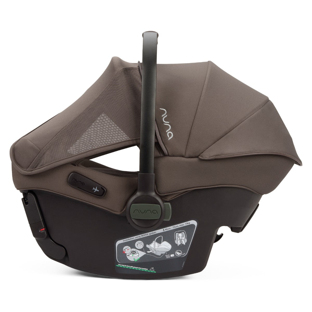 Nuna® Otroški voziček 3v1 Triv™ Next + Lytl™ + Pipa™ Urbn Chestnut Nuna