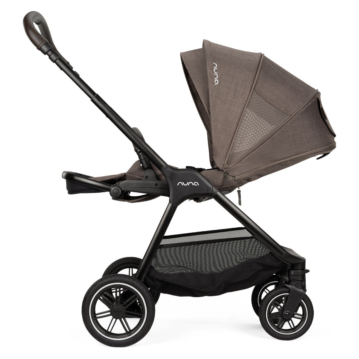 Nuna® Otroški voziček 4v1 Triv™ Next + Lytl™ + Arra™ Flex Chestnut + Isofix baza Next Nuna