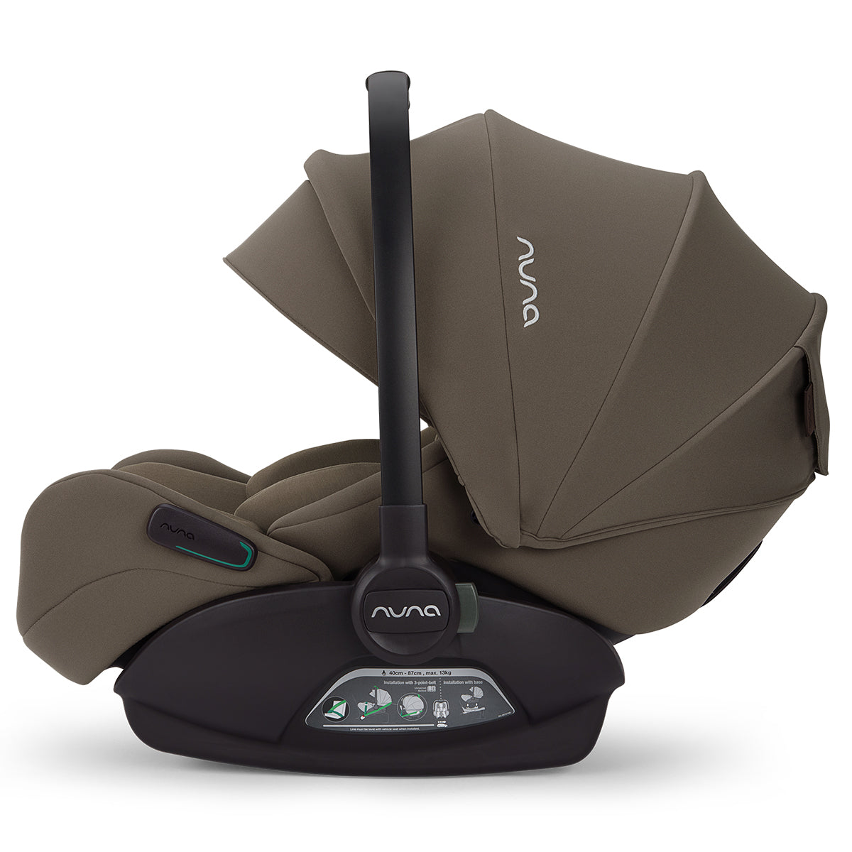 Nuna® Otroški voziček 4v1 Triv™ Next + Lytl™ + Arra™ Flex Pistachio + Isofix baza Next Nuna