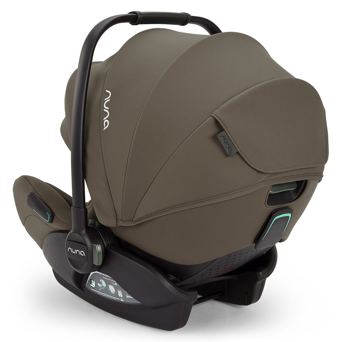 Nuna® Otroški voziček 4v1 Triv™ Next + Lytl™ + Arra™ Flex Pistachio + Isofix baza Next Nuna