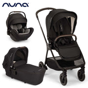 Nuna® Otroški voziček 3v1 Triv™ Next + Lytl™ + Arra™ Flex Caviar