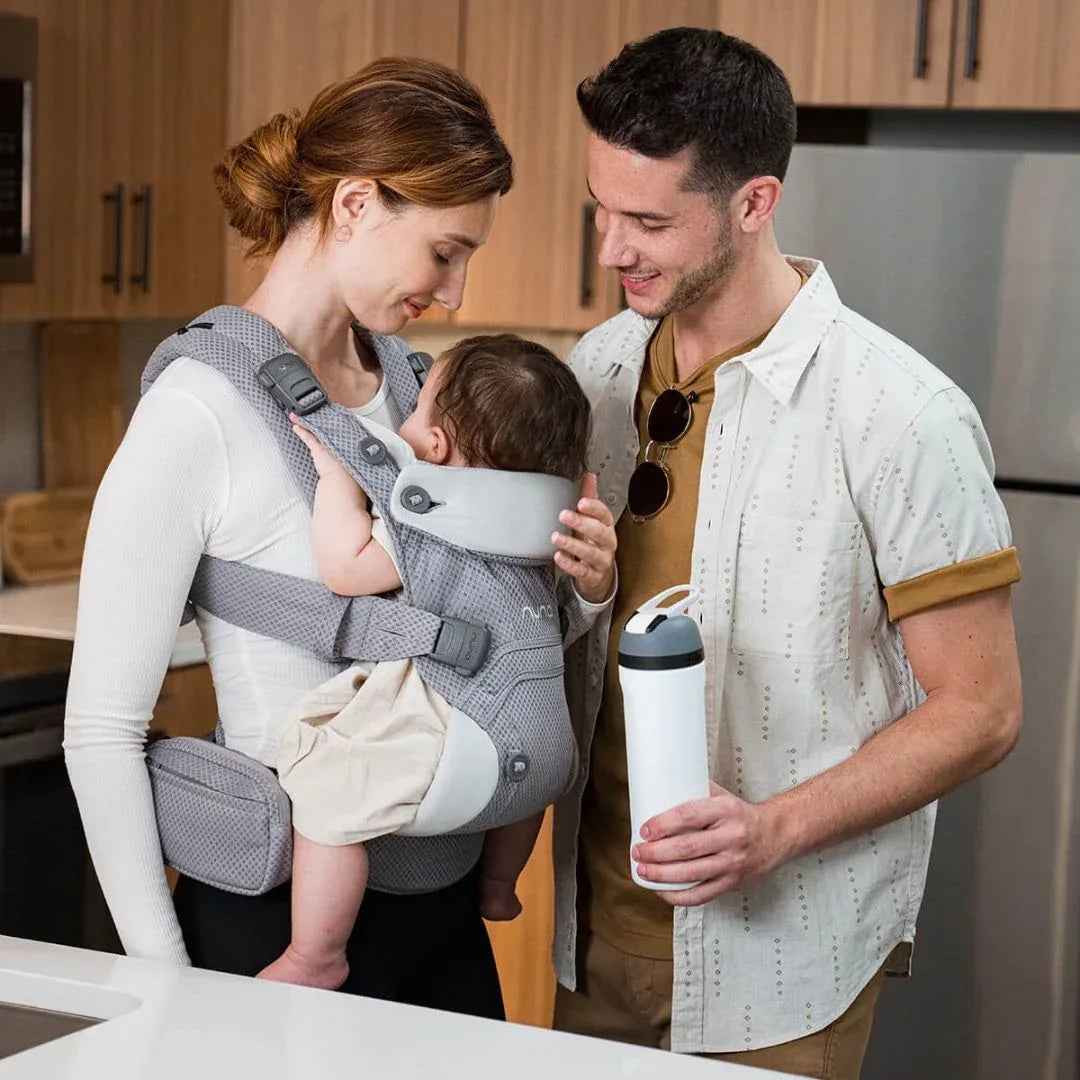 Nuna® Baby Carrier Cudl™ Clik Front and Back Fog – Evitas
