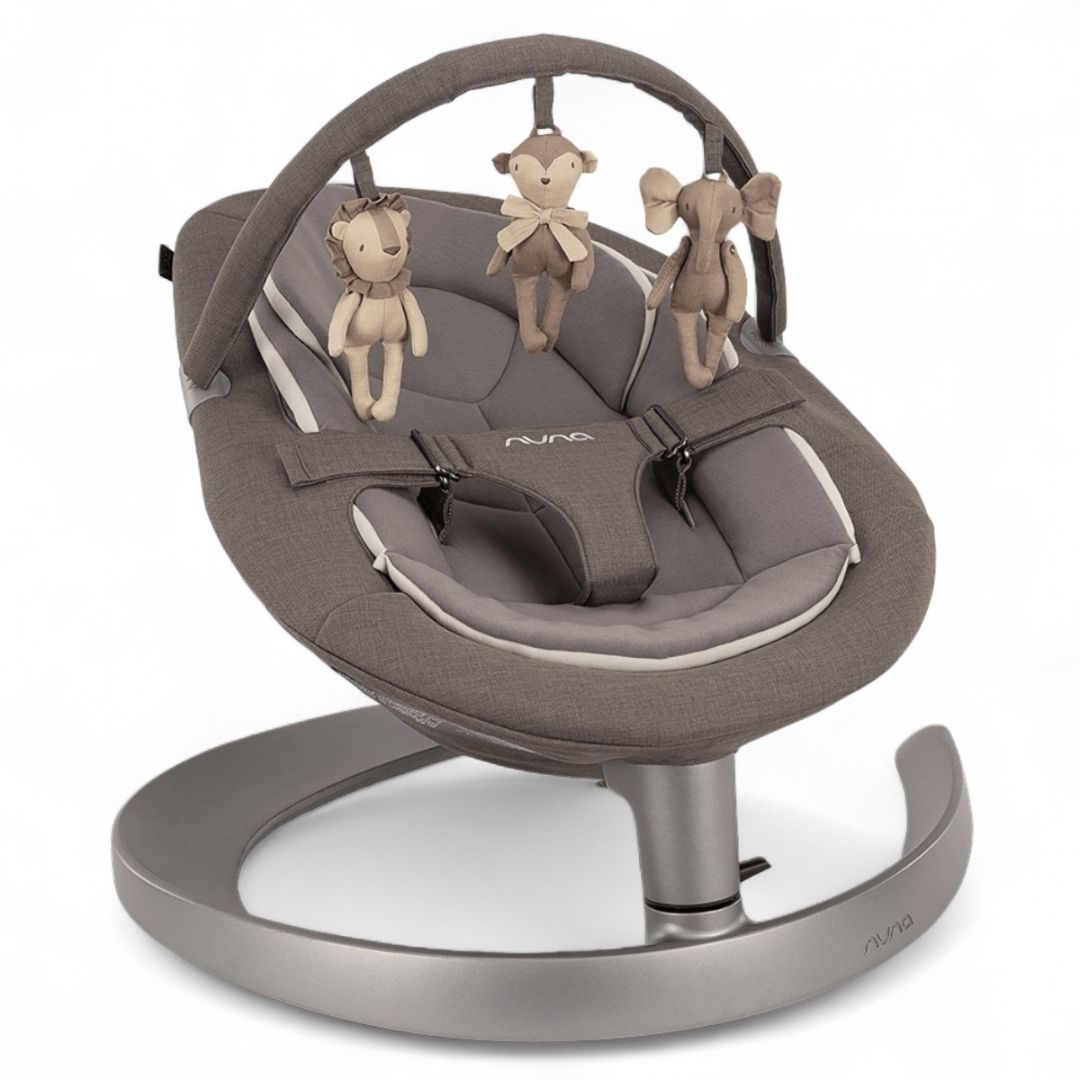 Nuna® Ležalnik Leaf™ Grow z igralnim lokom Granite NEW Nuna