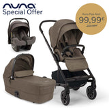 Nuna® Stroller 3in1 Mixx™ Next Pistachio + Pipa™ Next Thunder