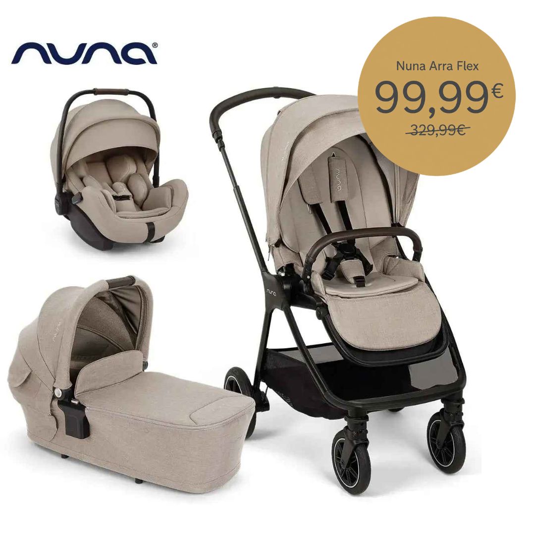 Nuna® Passeggino 3in1 Triv™ Next + Lytl™ + Arra™ Flex Chateau