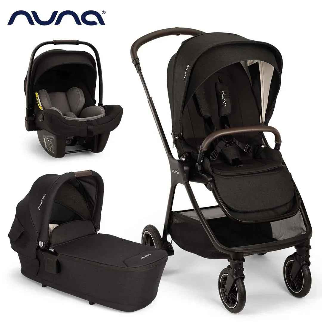 Nuna® Stroller 3in1 Triv™ Next + Lytl™ + Pipa™ Next Caviar – Evitas
