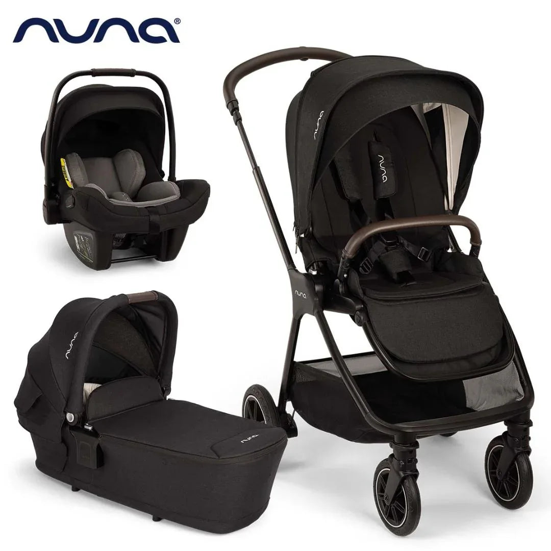 Nuna® Otroški voziček 3v1 Triv™ Next + Lytl™ + Pipa™ Next Caviar Nuna