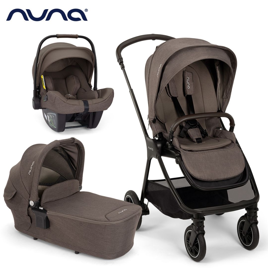 Nuna® Otroški voziček 3v1 Triv™ Next + Lytl™ + Pipa™ Next Chestnut Nuna