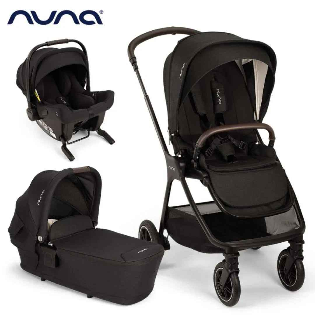Nuna® Stroller 3in1 Triv™ Next + Lytl™ + Pipa™ Urbn Caviar – Evitas