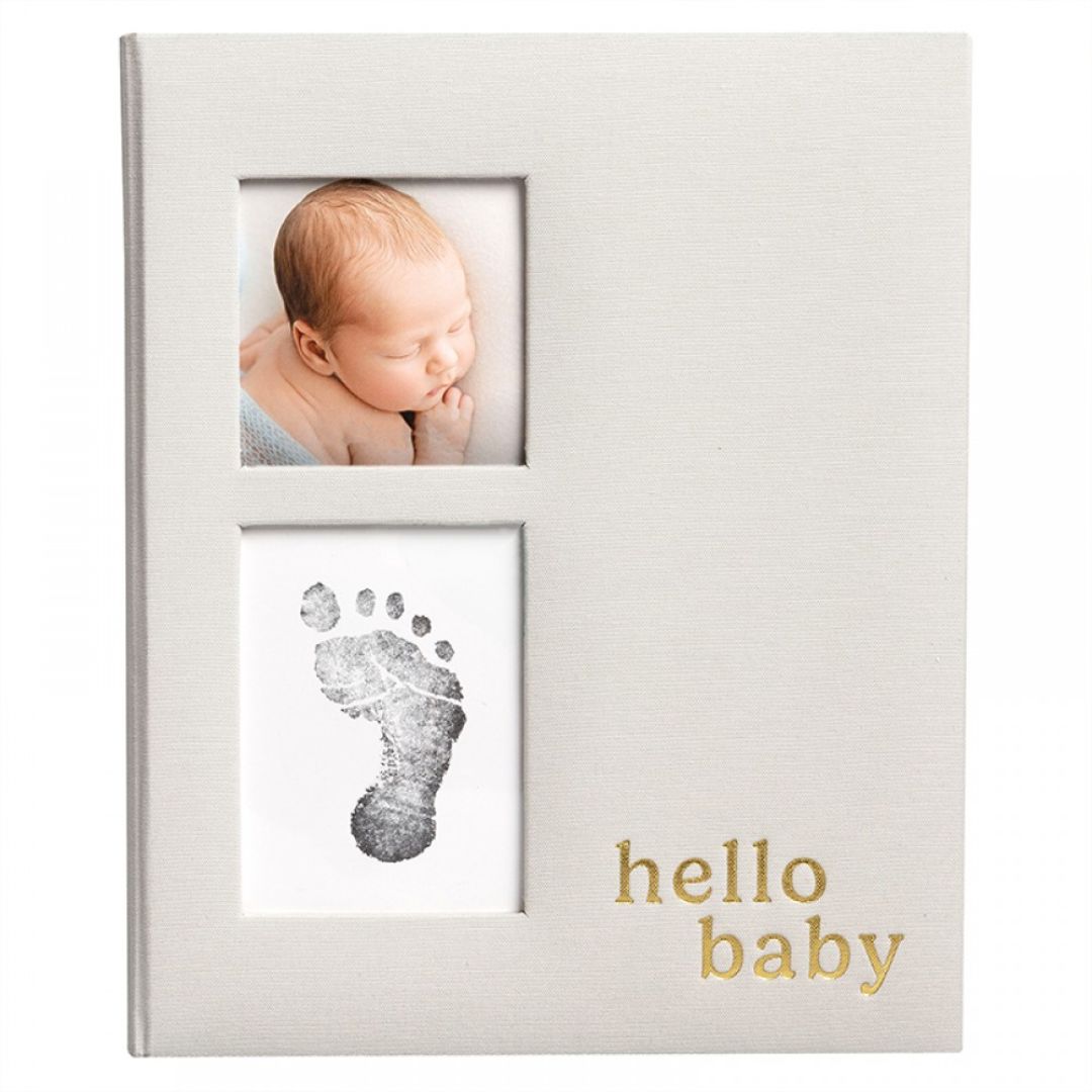 Pearhead® Hello Baby Babybook dnevnik dragocenih spominov Pearhead