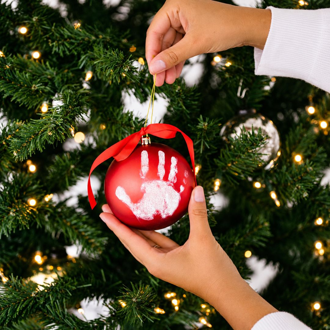 Pearhead® Mon Petit Empreinte sur Boule de Noël