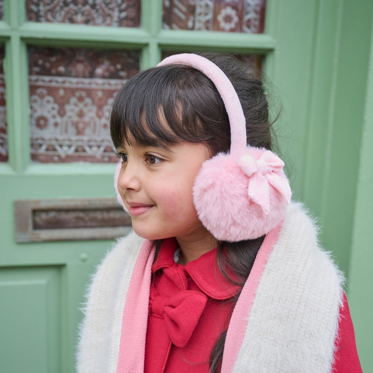 Rockahula® Naušniki z nastavljivim trakom Pretty in Pink Bow – slika 3