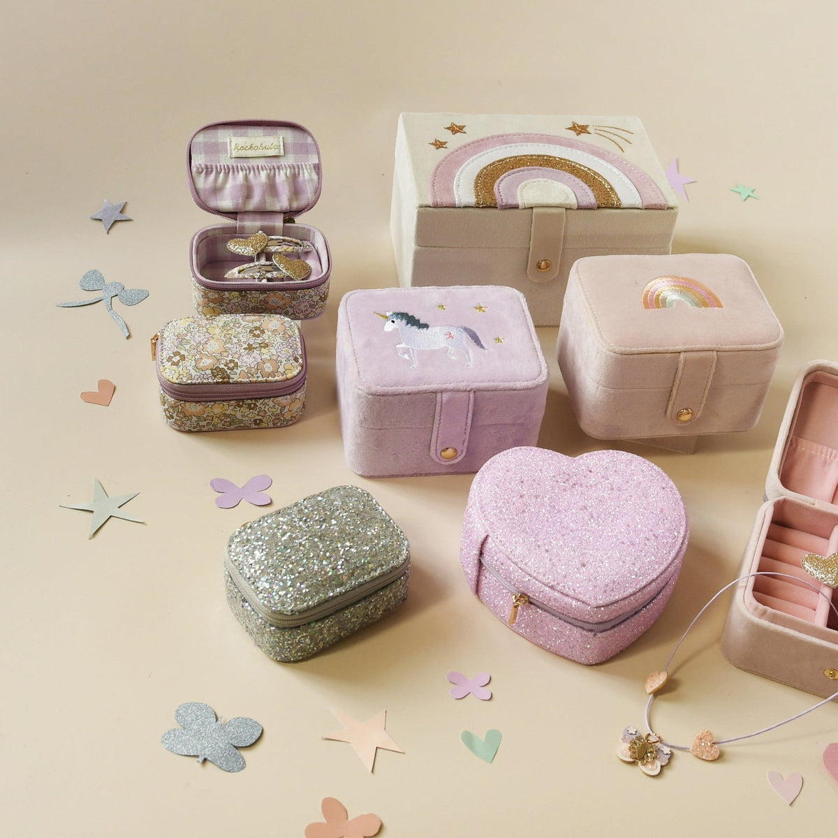Rockahula® Jewelry Box Enchanted Glitter Heart – slika 3