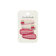 Rockahula® Hair Clips Cherry Dreams Fabric