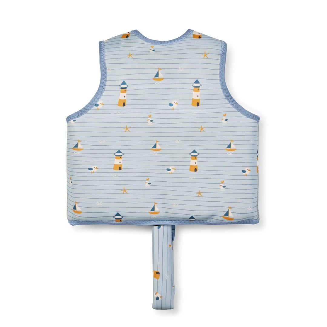 Saro Baby® Jopič za učenje plavanja Navy Hugs S Saro Baby