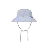 Saro Baby® Reversible Sun Hat with UV Protection Navy Hugs