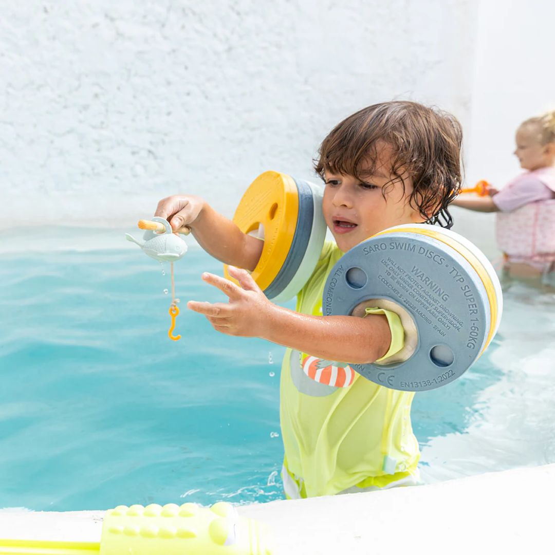 Saro Baby® Plavalni diski za učenje plavanja Blue Saro Baby