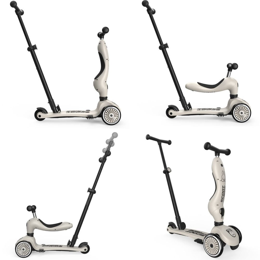 Scoot & Ride® Otroški poganjalec in skiro Highwaykick 1 Push and Go Miffy Scoot & Ride