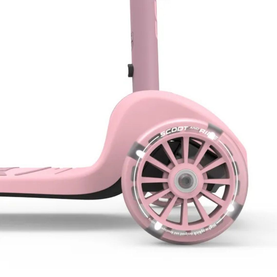 Scoot & Ride® Otroški skiro Highwaykick 3S Rose Scoot & Ride