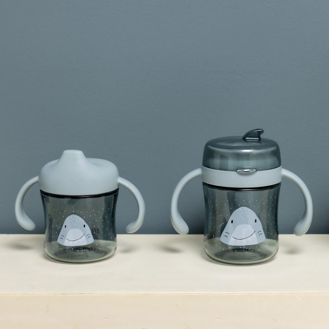 Trixie Baby® Lonček za učenje pitja 360 Mr. Shark 240ml Trixie Baby