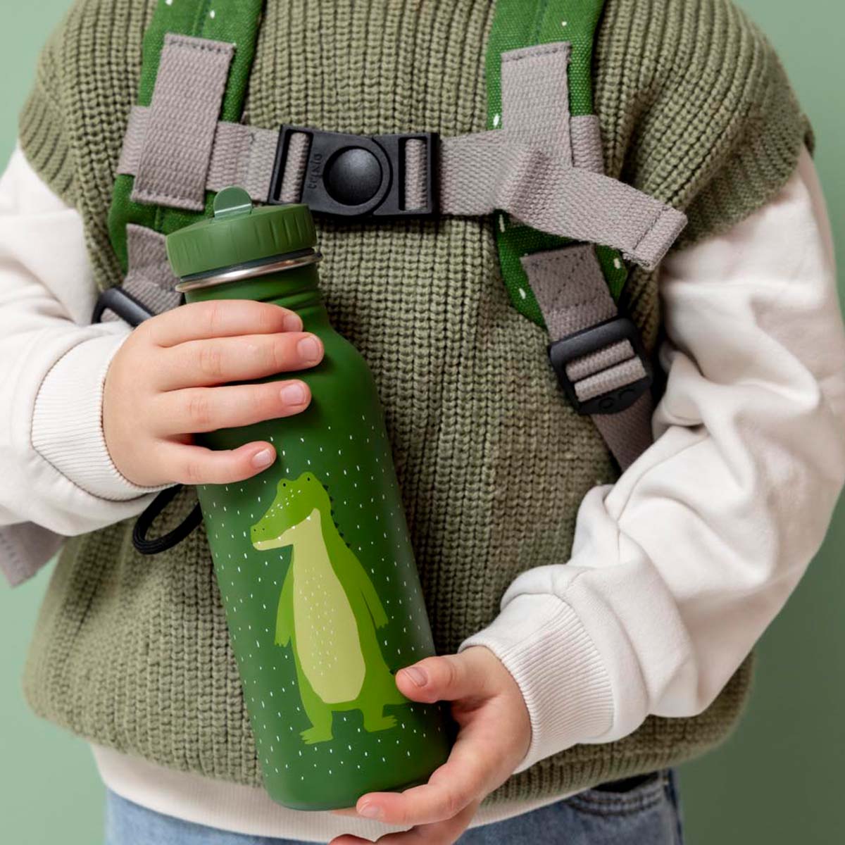 Trixie Baby® Otroška steklenička 500ml Mr. Alligator Trixie Baby