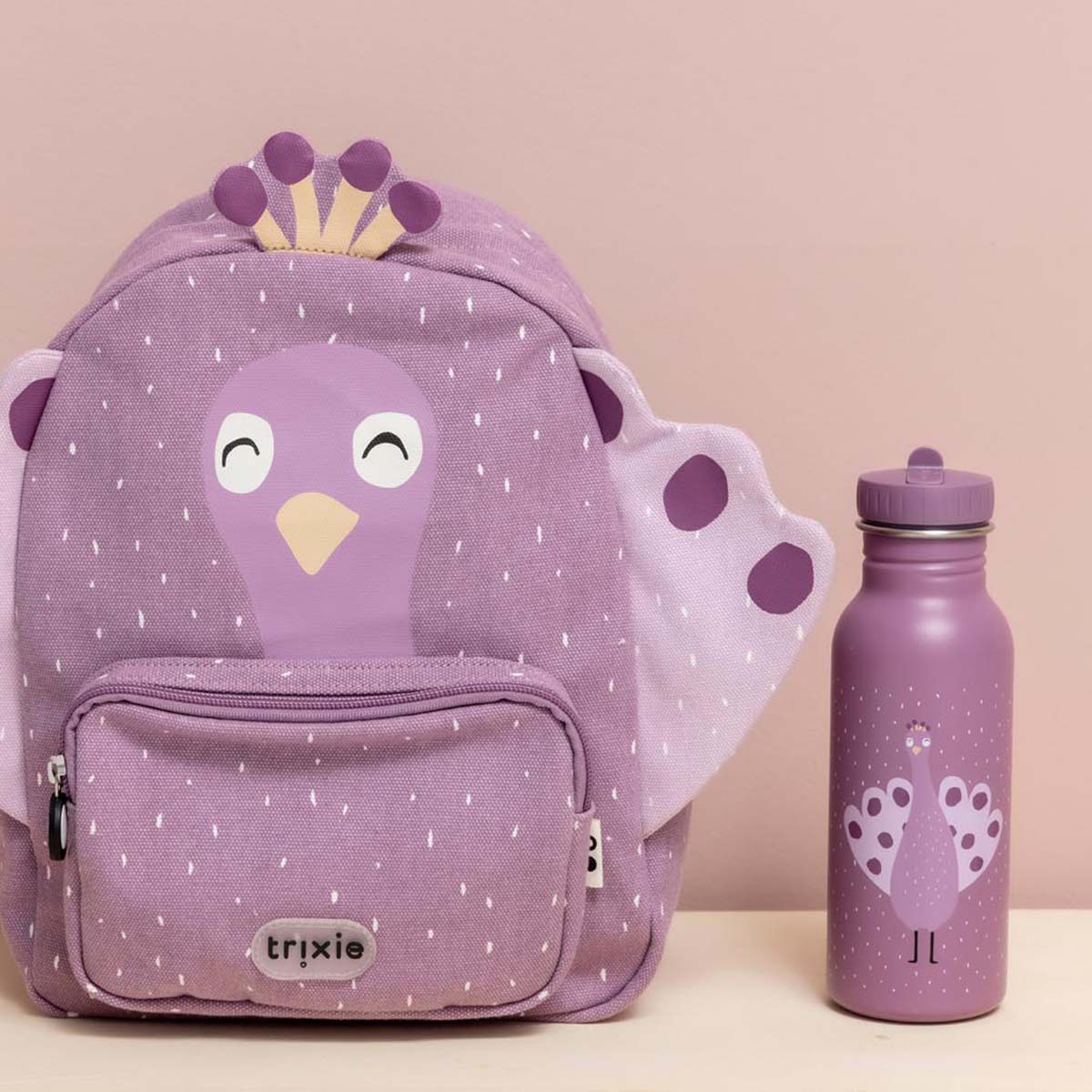 Trixie Baby® Otroška steklenička 500ml Mrs. Peacock Trixie Baby