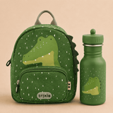 Trixie Baby® Set sac à dos MINI et biberon 350ml Mr. Alligator