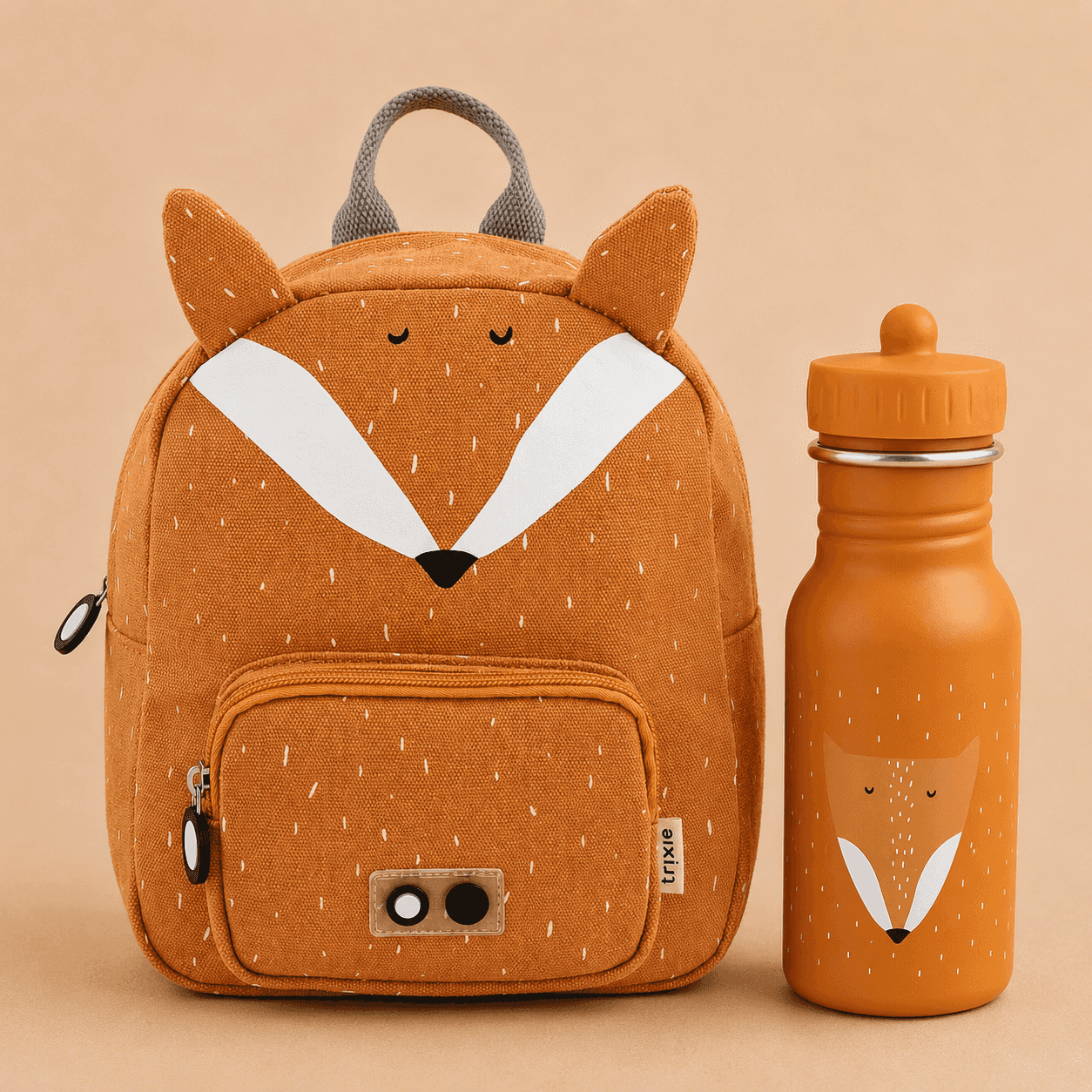 Trixie Baby® Set nahrbtnik MINI in steklenička 350ml Mr. Fox Trixie Baby