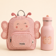 Trixie Baby® Set nahrbtnik MINI in steklenička 350ml Mrs. Butterfly Trixie Baby