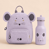 Trixie Baby® Set sac à dos MINI et biberon 350ml Mrs. Mouse