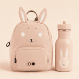 Trixie Baby® Ensemble sac à dos MINI et biberon 350ml Mrs. Rabbit