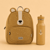 Trixie Baby® Set sac à dos et biberon 500ml Mr. Bear